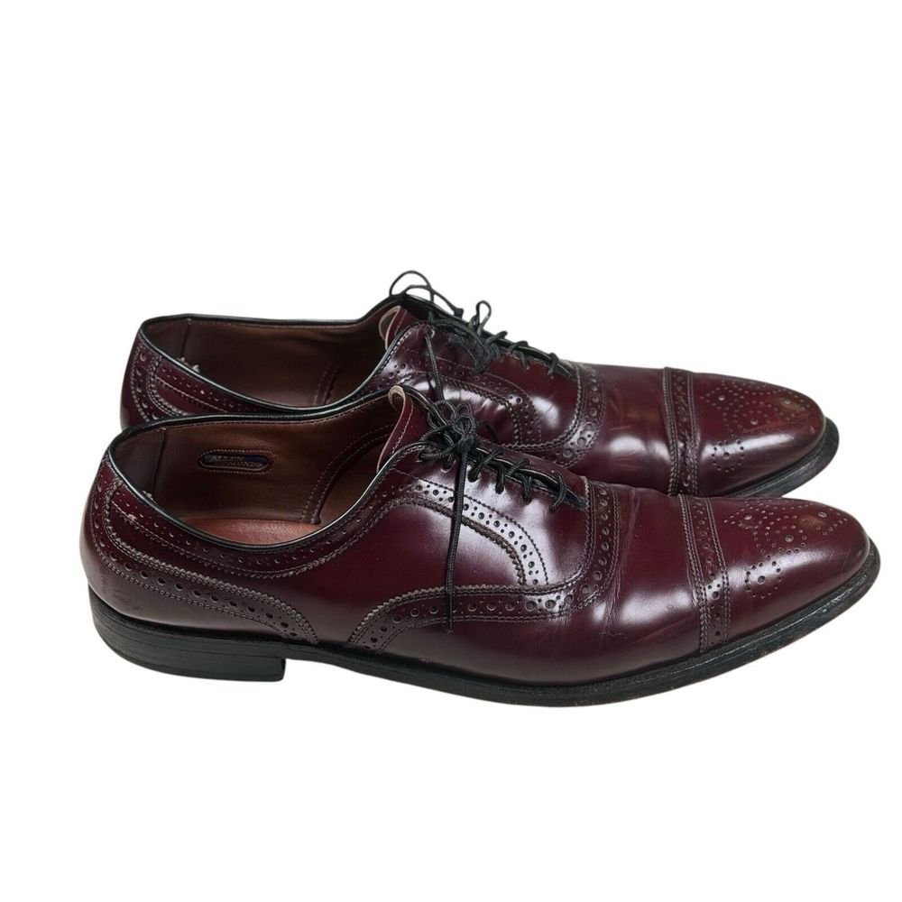 Allen Edmonds Burgundy Oxfords